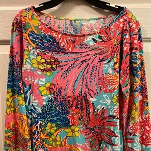 Colorful Lilly Pulitzer Long Sleeve Dress